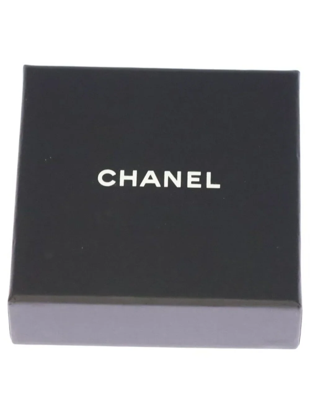 Chanel Sun Motif Rhinestone Brooch Pin Badge Black Yellow Resin Strass